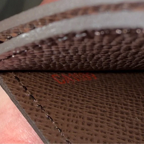 Authentic Louis Vuitton Damier Ebene Card Holder - Picture 3 of 16